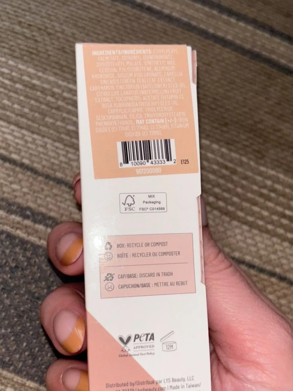 LYS beauty Triple Fix Serum Skin Tint Stick - MN3